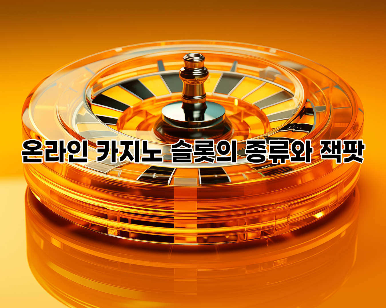 온라인 카지노 슬롯의 종류와 잭팟